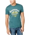 Weatherproof Mens SS Graphic T-Shirt heathergrn S