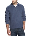 Weatherproof Mens 1/4 Zip Knit Sweater medblue XL