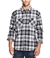 Weatherproof Mens Flannel Button Up Shirt, TW3