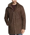 Weatherproof Mens Wax Raincoat brown S