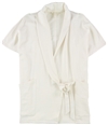 Eileen Fisher Womens Draped Wrap Jacket ivory XXS/XS