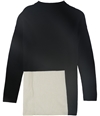 Eileen Fisher Womens Colorblock Knit Sweater black XXS