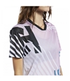 Reebok Womens Logo Graphic T-Shirt pink XS