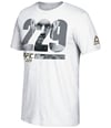 Reebok Mens 229 Conor McGregor Graphic T-Shirt white 2XL
