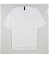Reebok Womens Fabric Mix Basic T-Shirt white XS