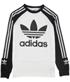 Adidas Boys Two Tone Logo Graphic T-Shirt blkwht S