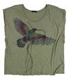Dirty Violet Womens Love Will Conquer All Graphic T-Shirt
