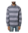 Fourstar Clothing Mens The Koston LS Button Up Shirt charcoal S