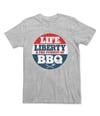 Fifth Sun Mens Pursuit of BBQ Graphic T-Shirt ashheather S
