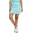 Adidas Womens Ultimate Printed Golf Skort Skirt mintwht S