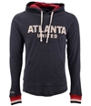 Mitchell & Ness Mens Atlanta United FC Hooded Graphic T-Shirt black S