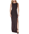 Laundry Womens Stripe Gown Dress black 4