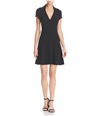 Theory Womens Easy Day Fit & Flare Dress