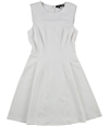 Theory Womens Modern Midi Dress white 10