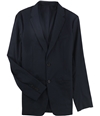 Theory Mens Solid Stretch Two Button Blazer Jacket navy 40