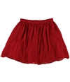 Bee Darlin Womens Mixed Media A-line Skirt newruby 3/4