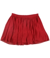 Bee Darlin Womens Solid A-line Skirt red 13/14