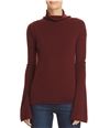 Theory Womens Bell Sleeve Pullover Sweater redoverflw L