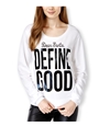 Pretty Rebellious Clothing Womens Define Good Sweatshirt white L