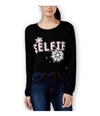 Pretty Rebellious Clothing Womens Xmas Selfie Sweatshirt black M