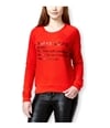 Pretty Rebellious Clothing Womens Xmas Selfie Sweatshirt red XS