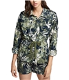 Sanctuary Clothing Womens Island Fever Button Up Shirt