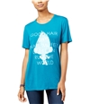 Dreamworks Womens Trolls Good Hair Day Graphic T-Shirt deepteal XS