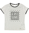 Guess Womens A We Some Graphic T-Shirt