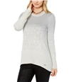 Tommy Hilfiger Womens Metallic-Ombre Pullover Sweater