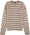 Joseph Womens Striped Pullover Sweater ceramic XS