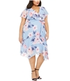 Jessica Howard Womens Floral Midi Dress, TW2