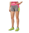 energie Womens Sunny Colorblock Athletic Compression Shorts candypink XS