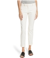 Joseph Womens Solid Casual Trouser Pants ivory 36x28