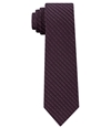 Calvin Klein Mens Logo-Stripe Self-tied Necktie 600 One Size