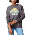 Kid Dangerous Womens Brunch Club Sweatshirt charcoal XS