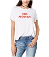 Kid Dangerous Womens Mo Money Graphic T-Shirt white XS