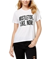 Kid Dangerous Womens Mistletoe. Like, Now. Graphic T-Shirt