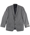 Michael Kors Mens Stripe Two Button Blazer Jacket