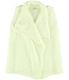 Kensie Womens Fuzzy Fashion Vest tsk L