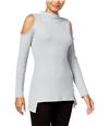 Kensie Womens Cold Shoulder Knit Sweater