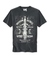 Retrofit Mens Motor Rebel Graphic T-Shirt vintageblack S