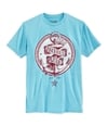 Retrofit Mens Anchor Graphic T-Shirt skyblue S