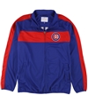 G-Iii Sports Mens Chicago Cubs Track Jacket Sweatshirt, TW2