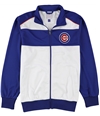 G-Iii Sports Mens Chicago Cubs Track Jacket Sweatshirt, TW1