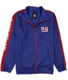 Nfl Mens Ny Giants Track Jacket Sweatshirt