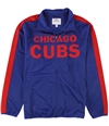 G-Iii Sports Mens Chicago Cubs Track Jacket, TW2