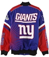 NFL Mens New York Giants Embroidered Varsity Jacket gia L
