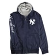G-Iii Sports Mens New York Yankees Reversible Track Jacket