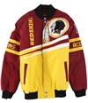 Nfl Mens Washington Redskins Embroidered Varsity Jacket