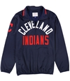 G-Iii Sports Mens Cleveland Indians Track Jacket Sweatshirt, TW1